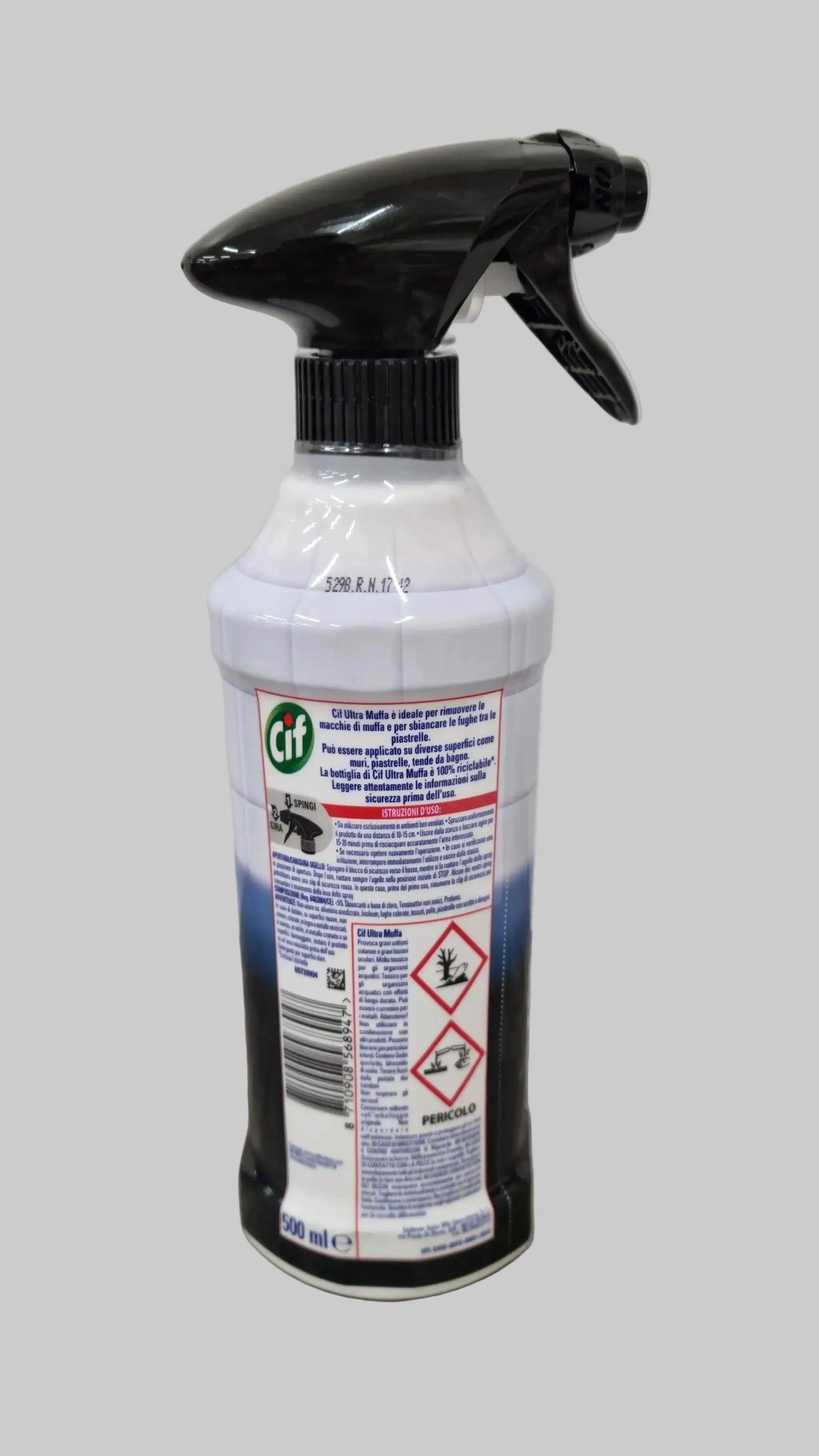 Cif Ultra Muffa Spray Antimuffa per Muri e Fughe – Potere Sbiancante - Punto Casa