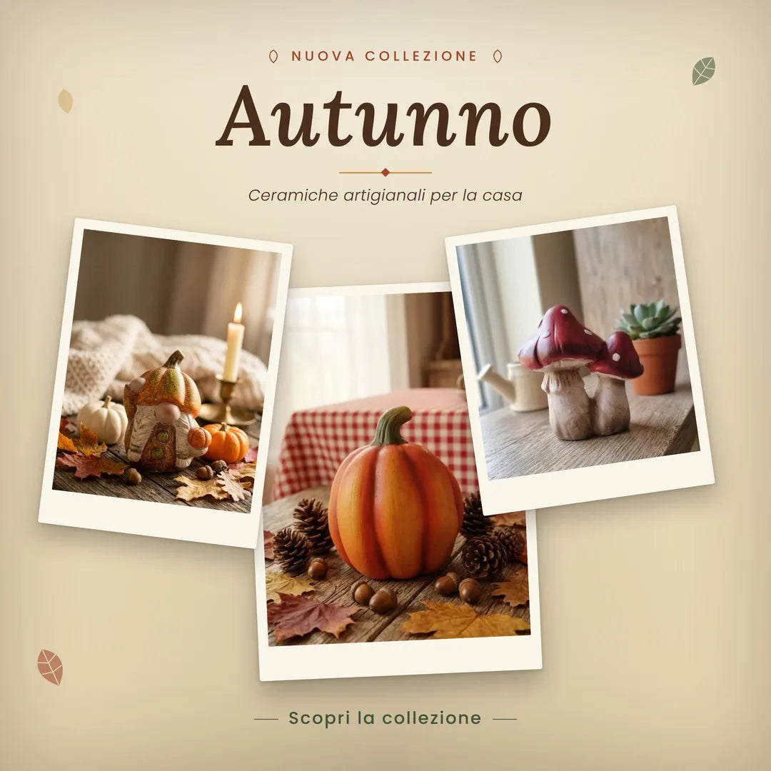 Decorazioni Autunnali | Gnomi, Zucche e Oggetti in Legno per la Casa