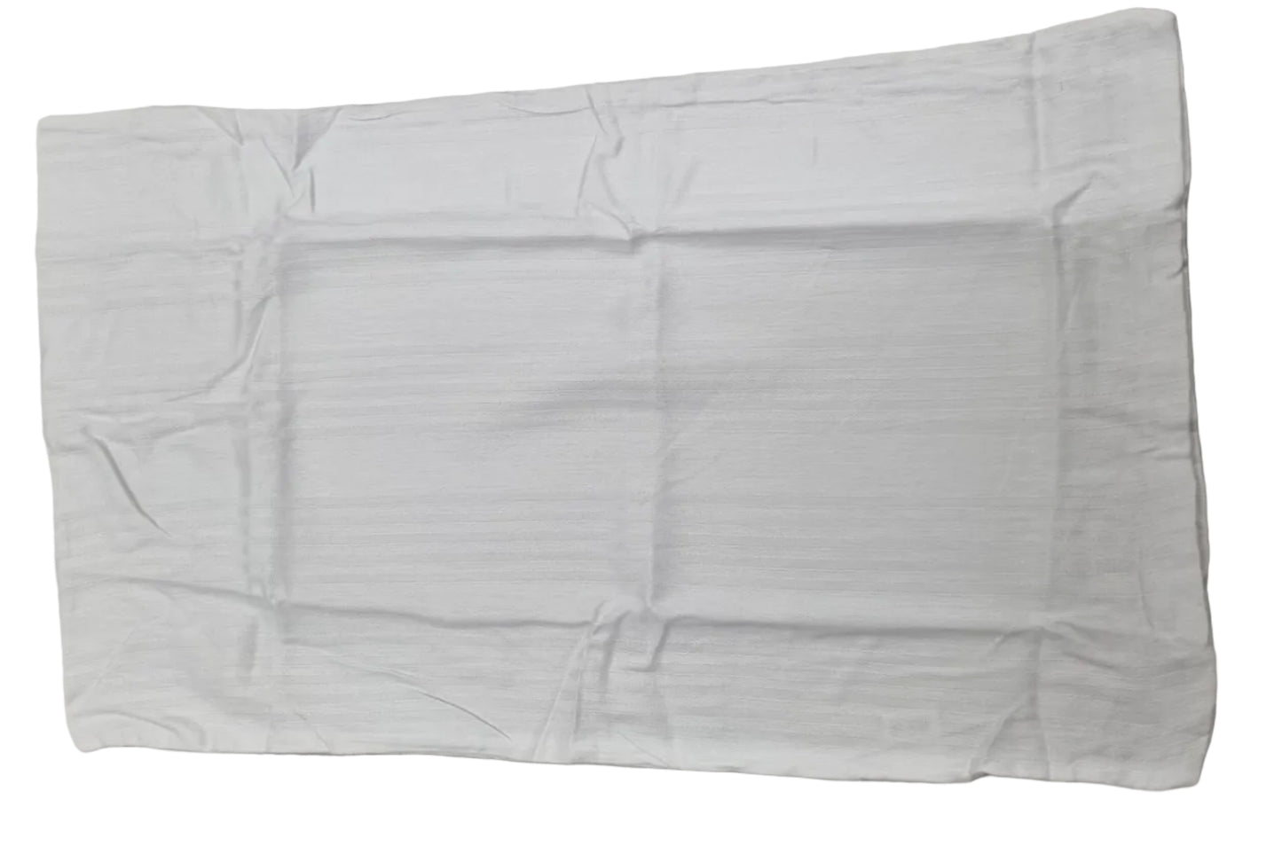 Federa cuscino bianca in tessuto leggero, ideale per arredo casa e camera da letto