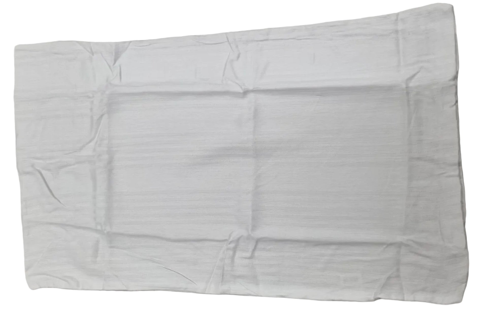 Federa cuscino bianca in tessuto leggero, ideale per arredo casa e camera da letto