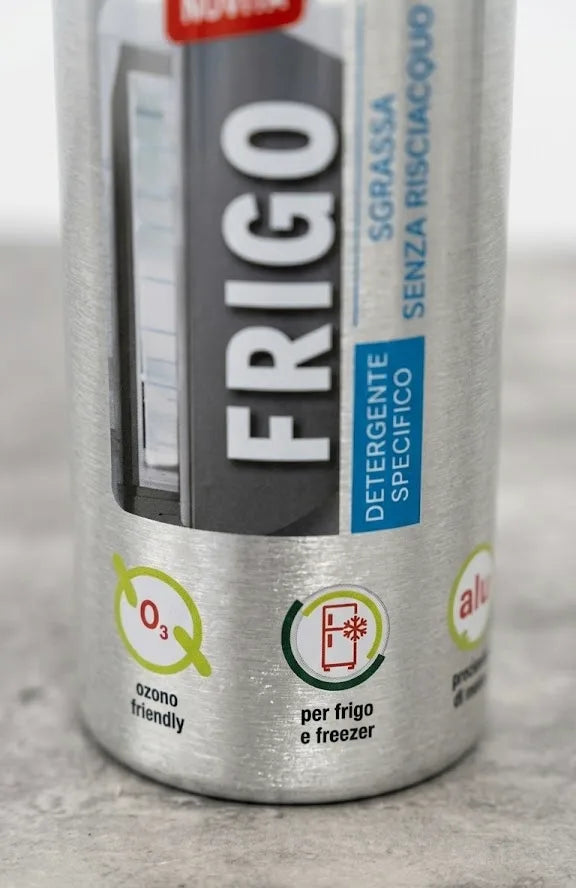 Chiaroluce Frigo Spray – Detergente Specifico per Frigo e Freezer, Sgrassa Senza Risciacquo