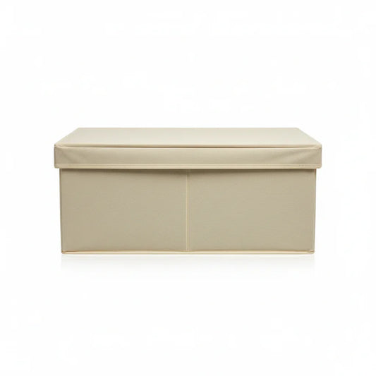 Organizer beige 2 scomparti sfondo bianco