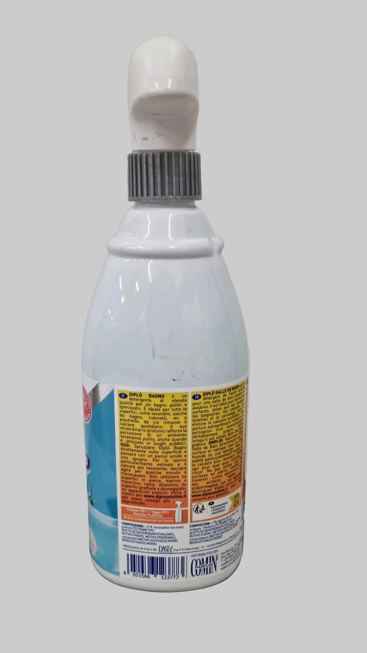 Detergente Spray Bagno Professionale Diplò 700ml – Igienizzante e Profumato - Punto Casa
