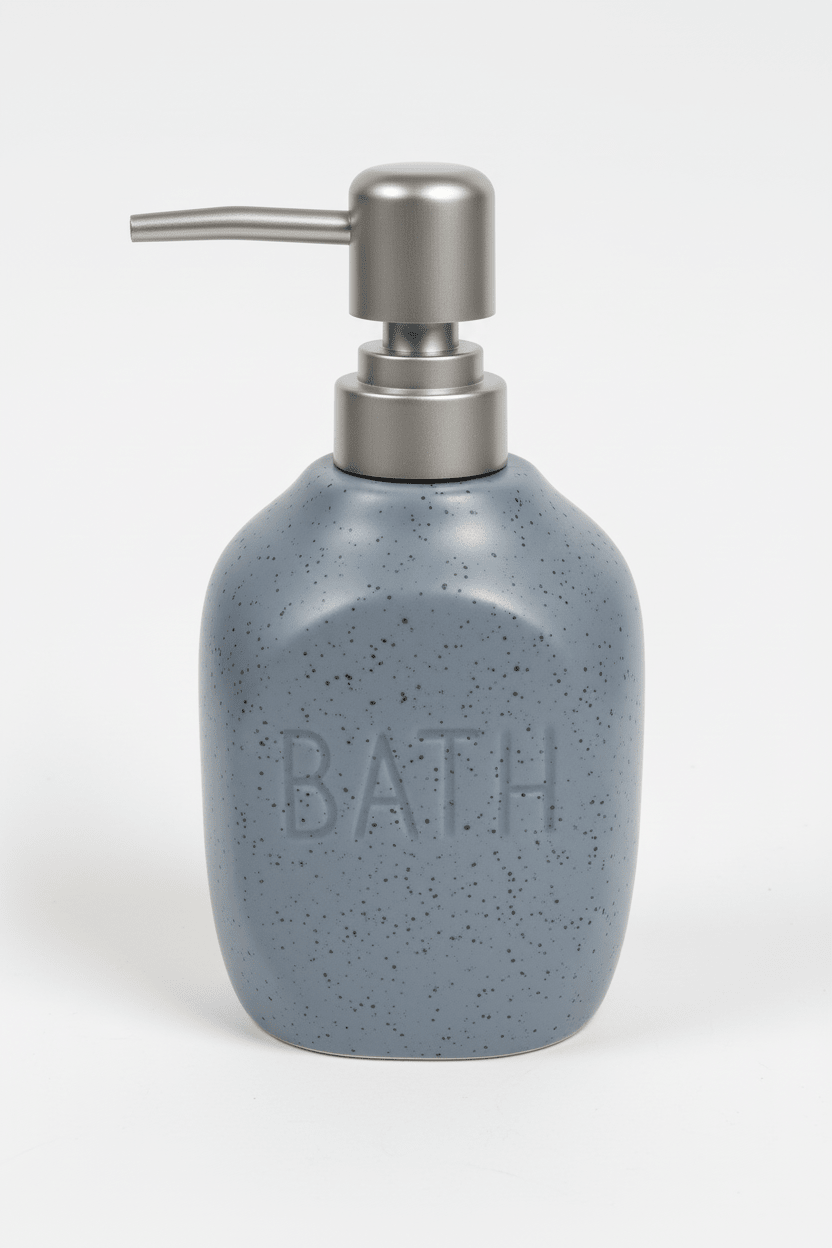 Dispenser Sapone in Ceramica con Pompa Inox - 3 Colori - Punto Casa