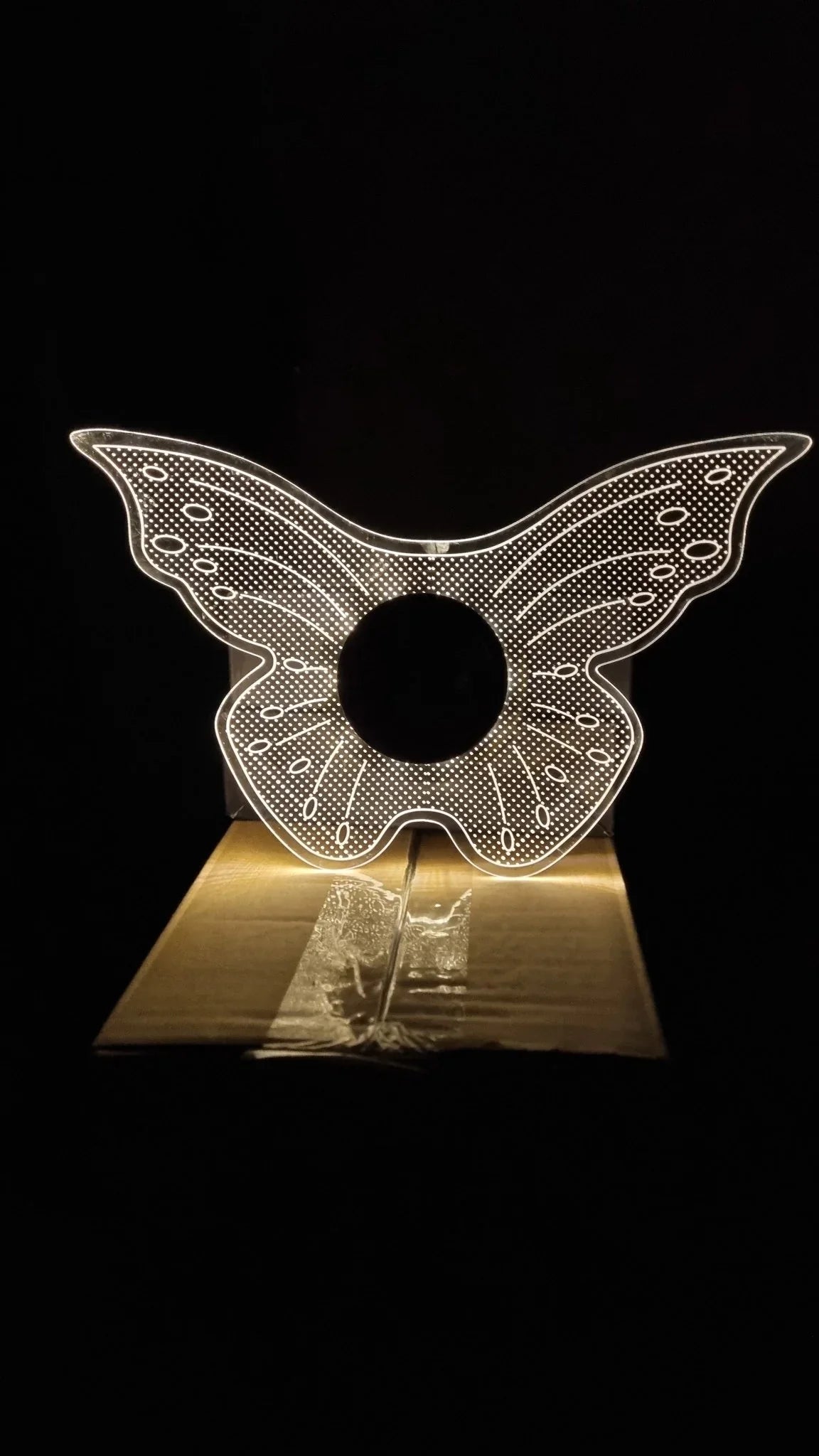 Lampada Solare da Giardino a Forma di Farfalla LED - Punto Casa