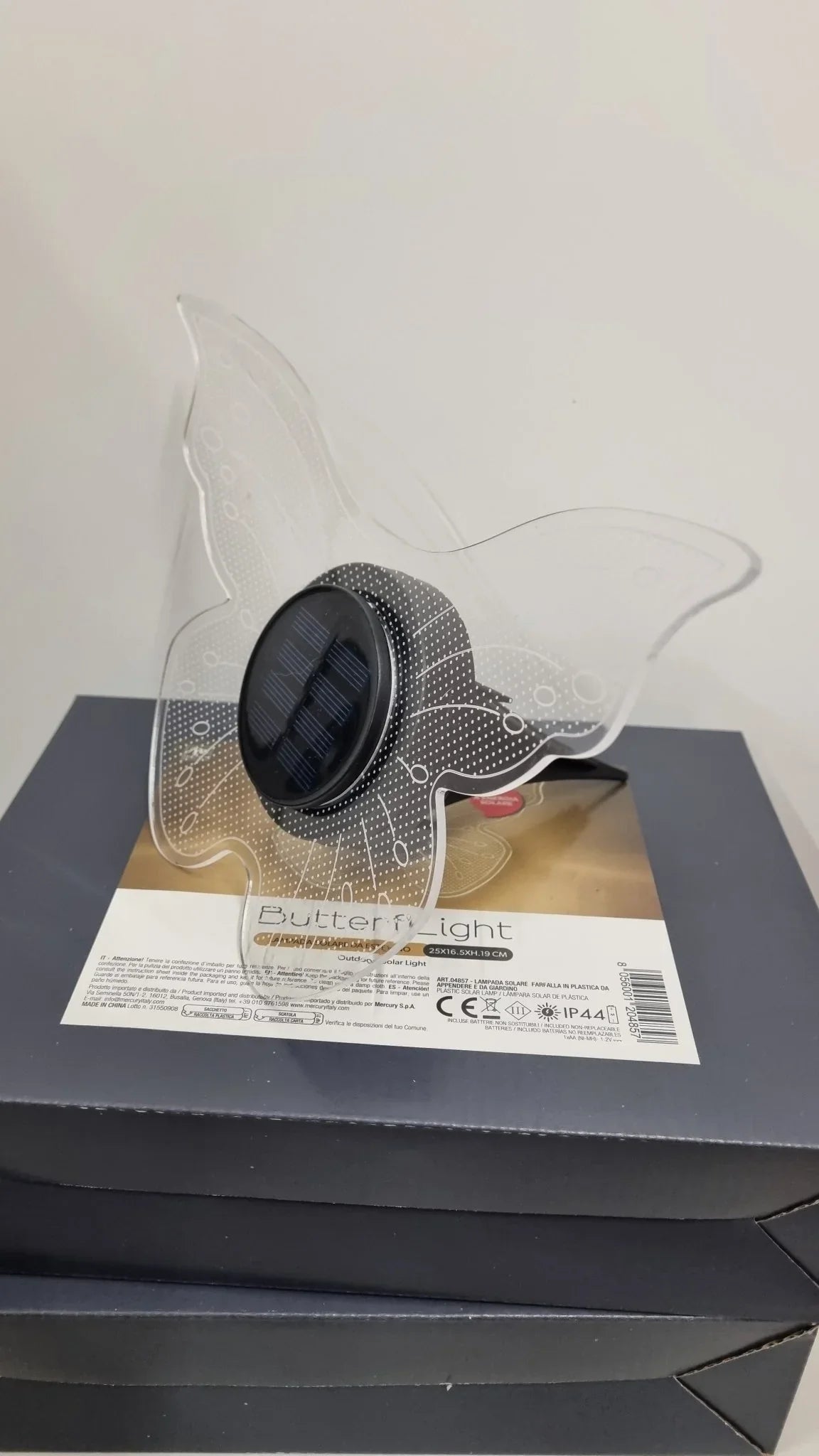 Lampada Solare da Giardino a Forma di Farfalla LED - Punto Casa