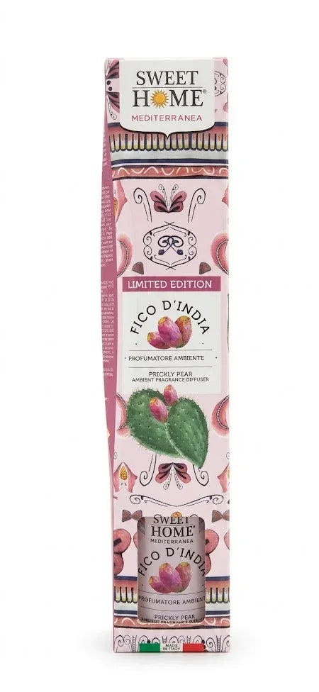 Profumatore ambiente Sweet Home Mediterranea Fico d'India, edizione limitata, profumo pera spinosa