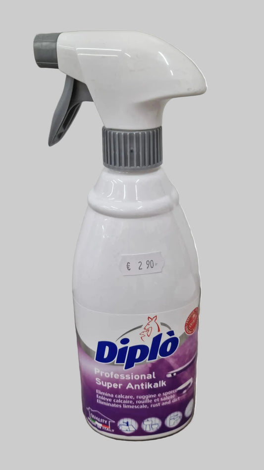 Spray Anticalcare Professionale Bagno Diplò – Elimina Calcare e residui Sapone - Punto Casa