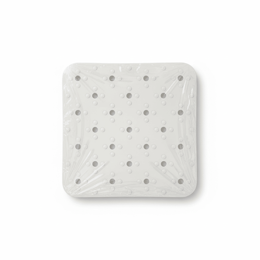 Tappeto Doccia Antiscivolo 54x54 cm | 100% Gomma TPR | Made in Italy - Punto Casa
