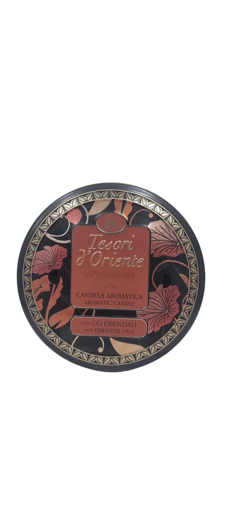Tesori d'Oriente – Candela Aromatica con Oli Essenziali in Latta 200 g - Punto Casa