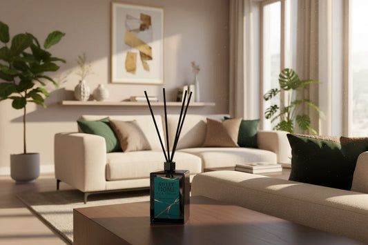 Diffusore Sweet Home Platinum Black Forest in salotto